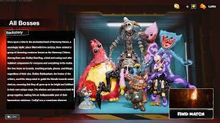 Project: Playtime - Select Menu All Bosses Poppy Playtime Chapter 5