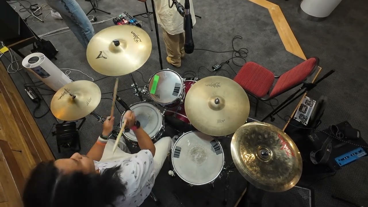 Ma Gauchu Hallelujah II I raise a Hallelujah II Worship Song II Drum Cam