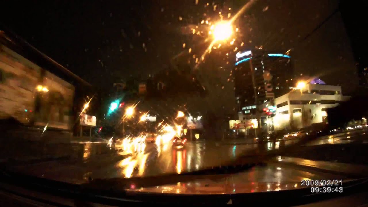 Inspector Shark. Пример ночной съемки