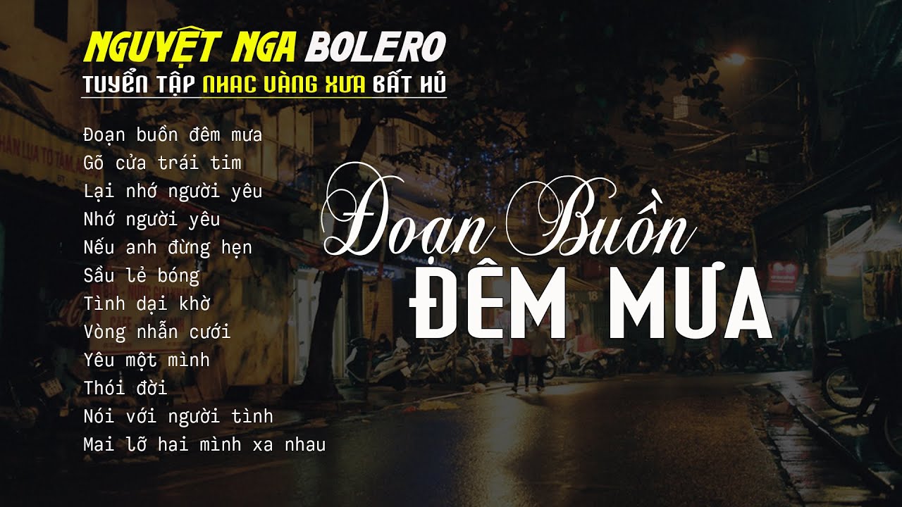 Liên Khúc Nhạc Lính Hải Ngoại Tuyển Chọn 2026 | ĐOẠN BUỒN ĐÊM MƯA | CS: Nguyệt Nga, Bùi Phi Long