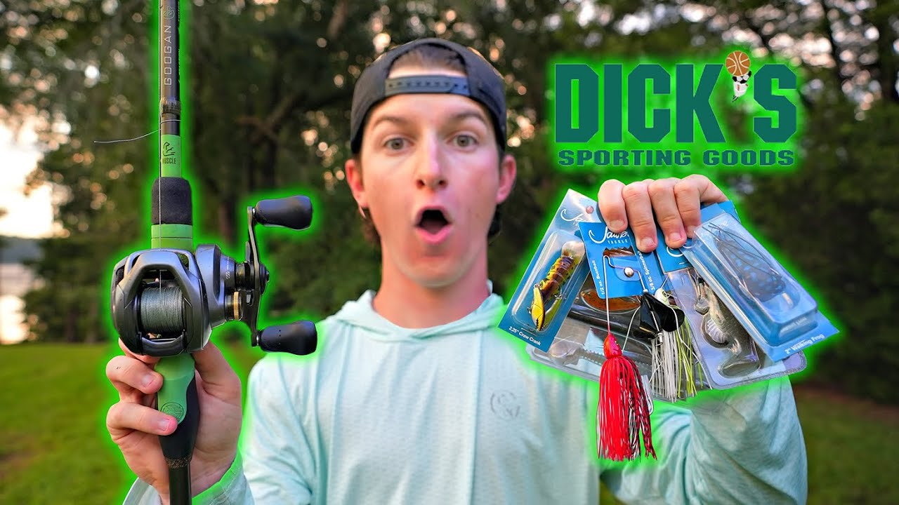 Fishing ONLY Dick’s Sporting Good Branded Lures (Jawbone)