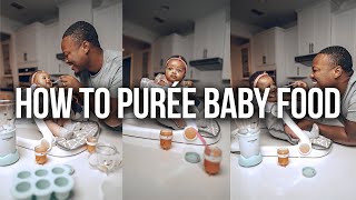 Puréeing baby food with the NutriBullet baby