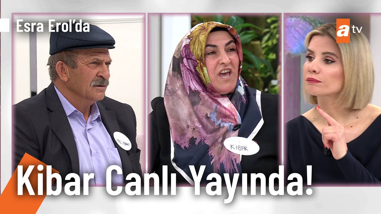 ''Kibar hanım canlı yayında her şeyi anlatıyor'' - 