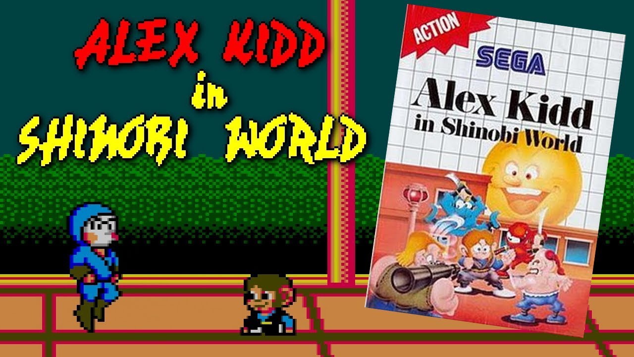 Alex Kidd In Shinobi World - Sega Master System Complet - Version Originale 1990