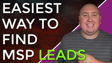 How to Find and Qualify Leads for Your MSP Business *Very Easy*