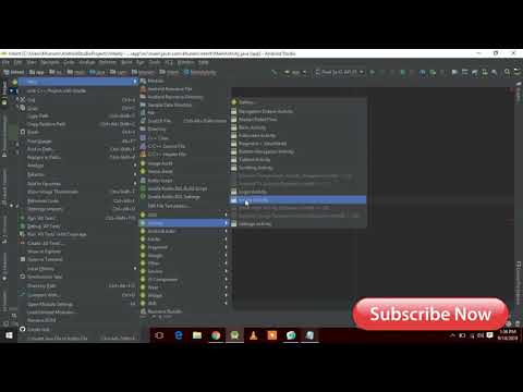 How to Open second activity from first activity [ android studio Intent ]