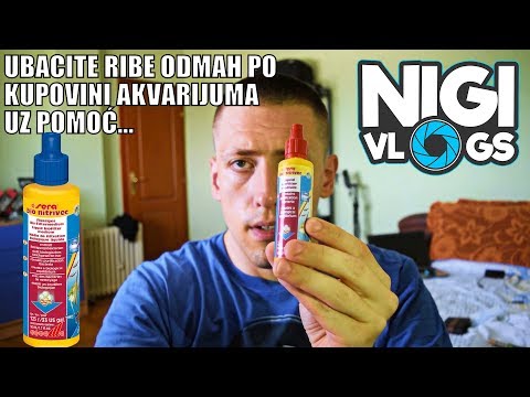 Sera Bio Nitrivec - Preparat za cikliranje akvarijuma - Kako BRZO Formirati Akvarijum? #Akvaristika