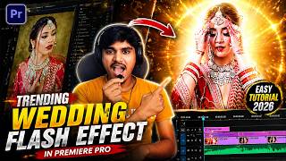 Trending Wedding Flash Effect in Premiere Pro | Easy Tutorial Premiere Pro 2026
