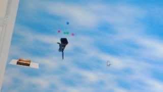 Flying PR2 robot