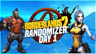 Borderlands 2 Randomizer- Funny Moments And Drops | Day 1