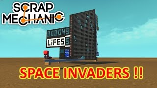 Space Invaders! [Scrap Mechanic HD creations]