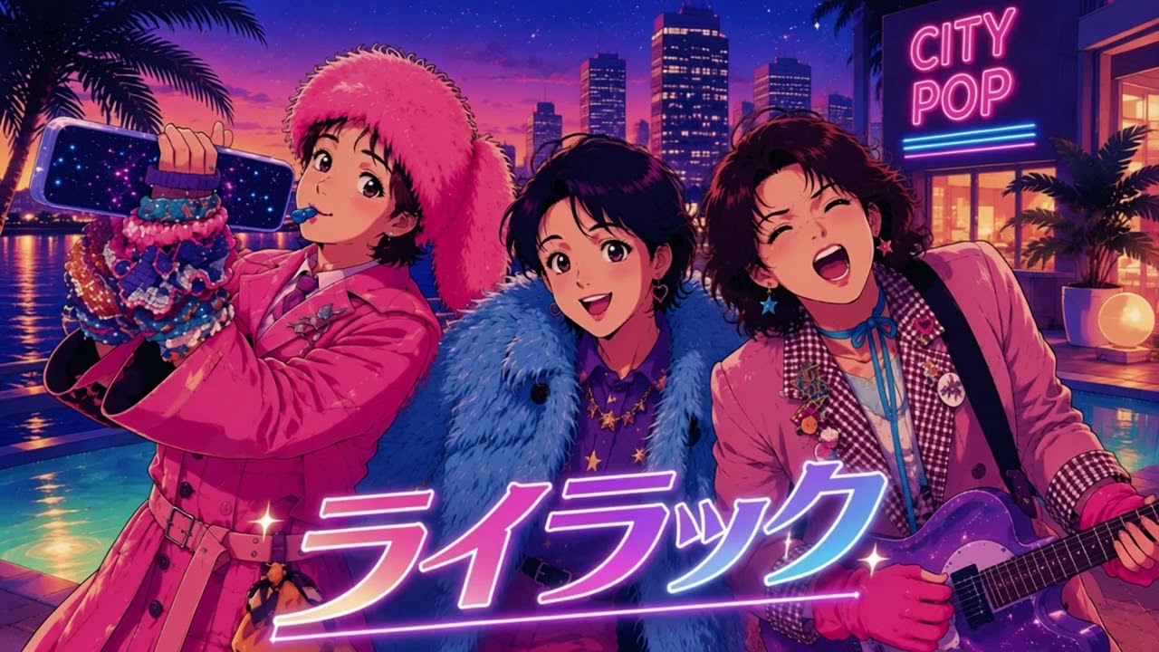 ライラック / Mrs. GREEN APPLE (Cover) - CITY POP REMIX ver