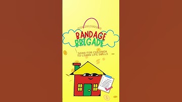 🎶 Bandage Brigade: Song For Children To Learn Life Skills | Sing Smile And Shine 🎵