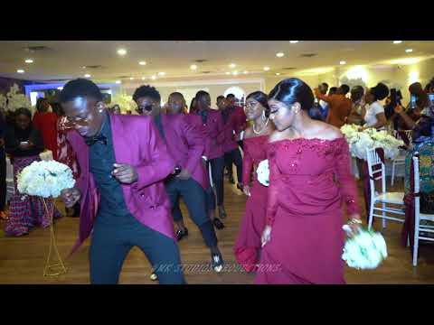 RCCG Living Faith Connections _ Yahweh Amazing Congolese Wedding Entrance Roanoke, VA