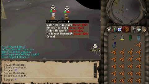 Xergear Runescape Pk Video 1 - 40 kills in 3 min