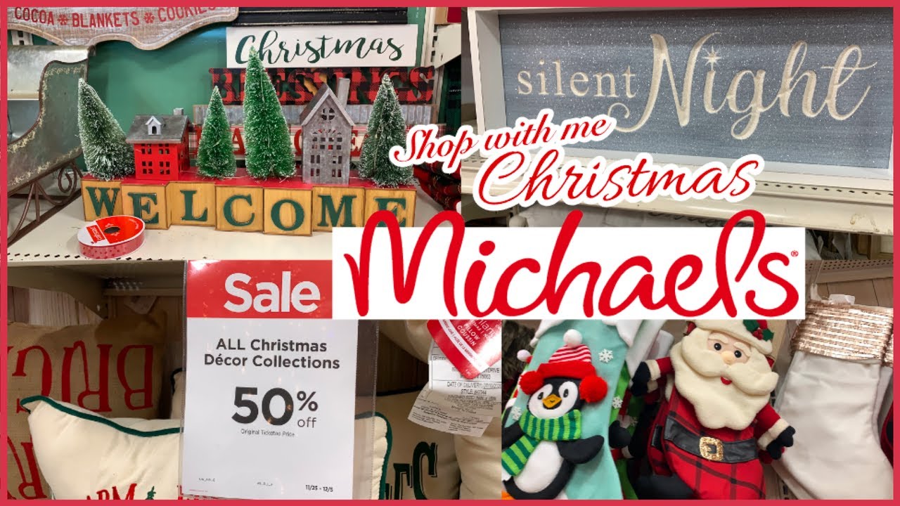 Michaels 50 Off Christmas Michaels Christmas 2020 YouTube