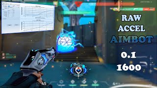 Best Calm Settings Raw Accel No Recoil=cheat Aim Improve Buff FPS valorant #rawaccel #valorantguide