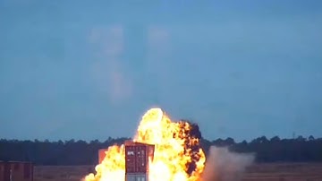 Tomahawk Cruise Missile Strike in Slow Motion.