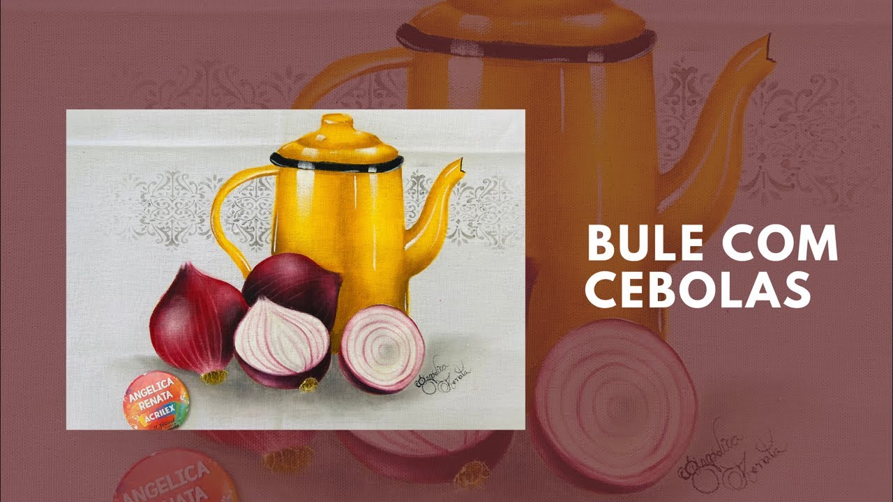 Como pintar cebolas passo a passo gratuito