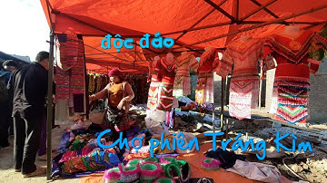 Nhộn nhịp chợ phiên Tráng Kìm | Chợ phiên Hà Giang | Du lịch Tây Bắc