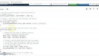 Huffman Coding C++ Implementation