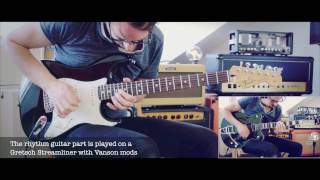 Miniatura de vídeo de "Fender Stratocaster with Vanson '59 PAF Humbucker and Vintage Pro Pickups"