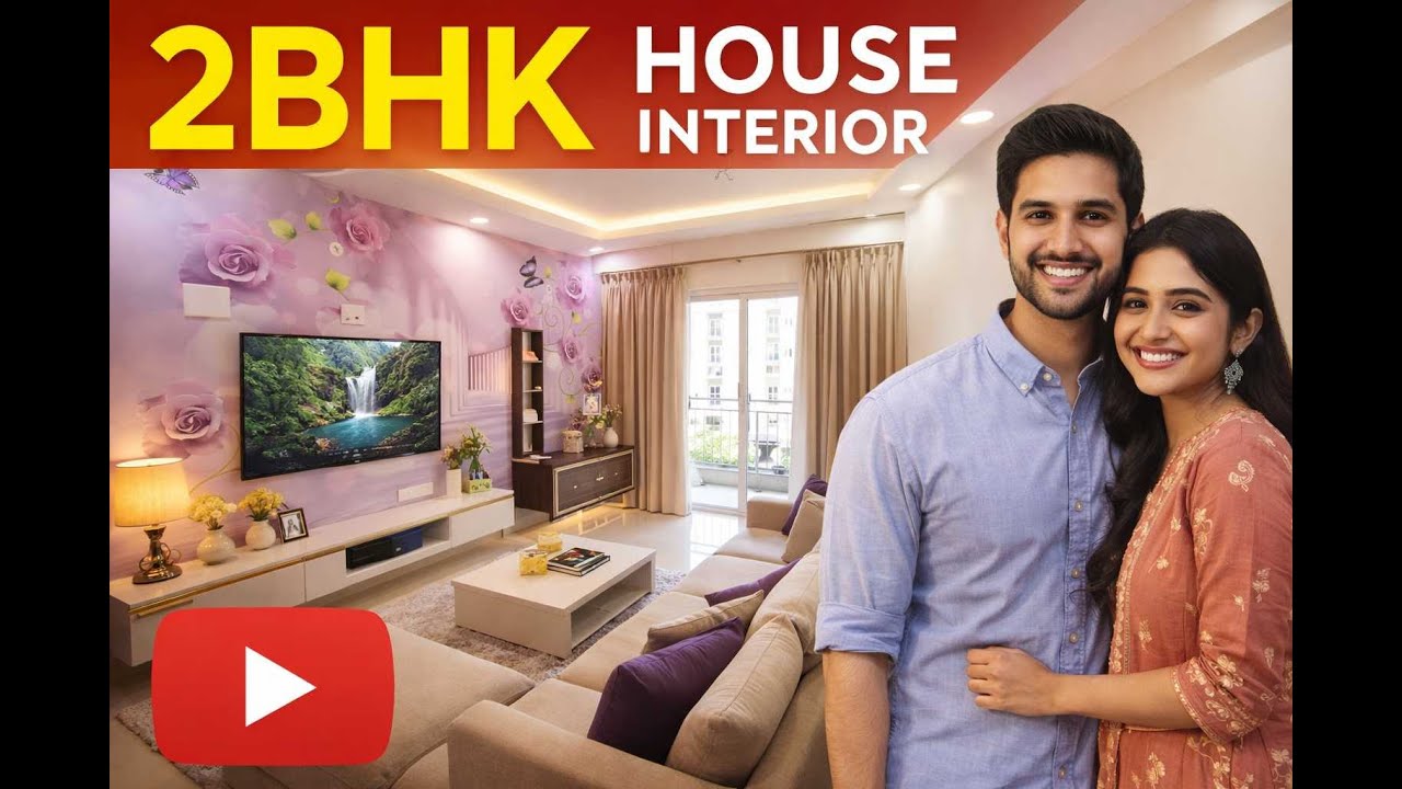 Bren Northern Lights | 👉 Stunning 2BHK Home Interior 😍 | Modern Design ...