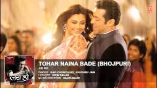 Tere Naina Bhojpuri Version | Jai Ho Full Audio Song | Salman Khan, Daisy Shah