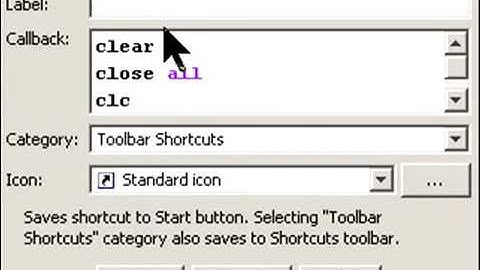 MATLAB Tutorial   29 Adding shortcuts in MATLAB1