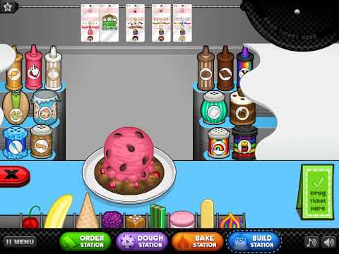 Papa's Scooperia - Day 100