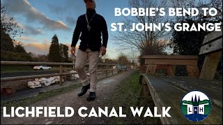 Lichfield Canal Towpath Walk ‘n Talk welcoming in the golden hour Jan 2 2026