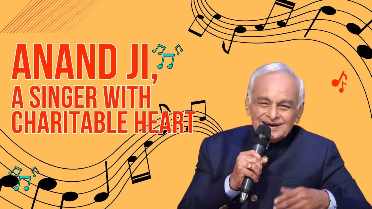 Anand ji, a singer with a charitable heart. / आनंद जी, एक परोपकारी हृदय ...