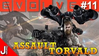 EVOLVE STAGE 2 #11 | ASSAULT HUNTER TORVALD | O CYBORG | PC | GAMEPLAY