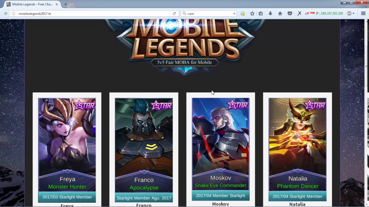 Topgens.Com/Mobleg Cheat All Skin Mobile Legends