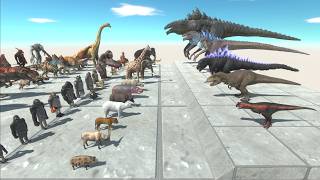 Zilla Evolution vs Factions - Animal Revolt Battle Simulator screenshot 2
