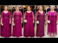 Magenta Color Plus Size Mom Of The Bride Dresses | 2026 Wedding Season