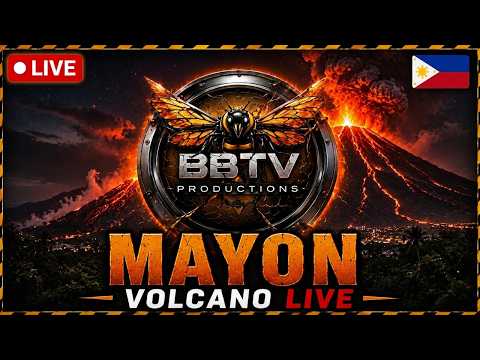 Mayon Volcano Live Cam | Philippines 24/7 — Legazpi, Albay live camera thumbnail