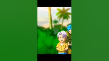 Trunks give a pep talk to himself...