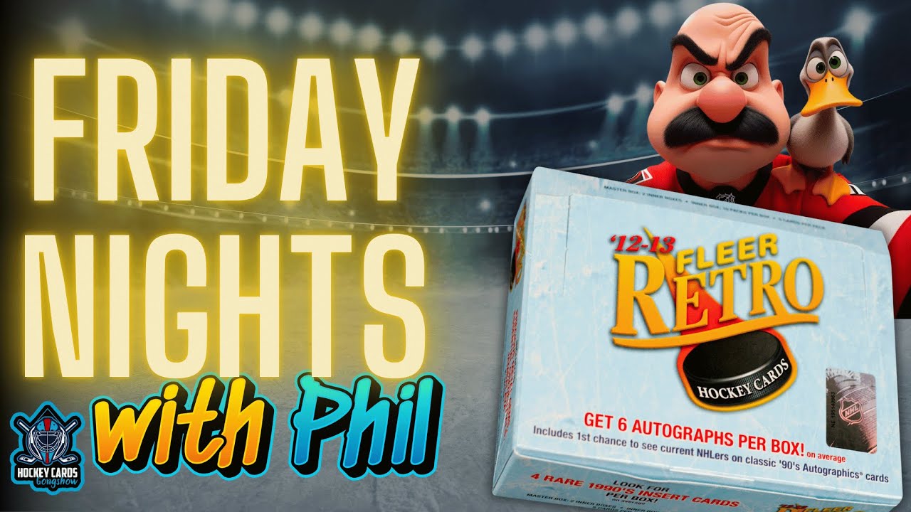 Another Iconic 2012 Fleer Retro Hockey Box Break | Friday Nights with Phil LIVE