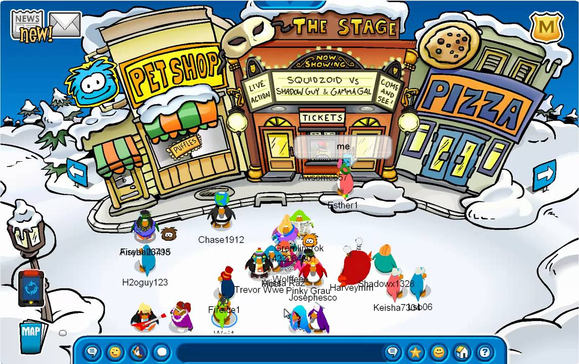 Let's Play Club Penguin Wei1's 4th Return