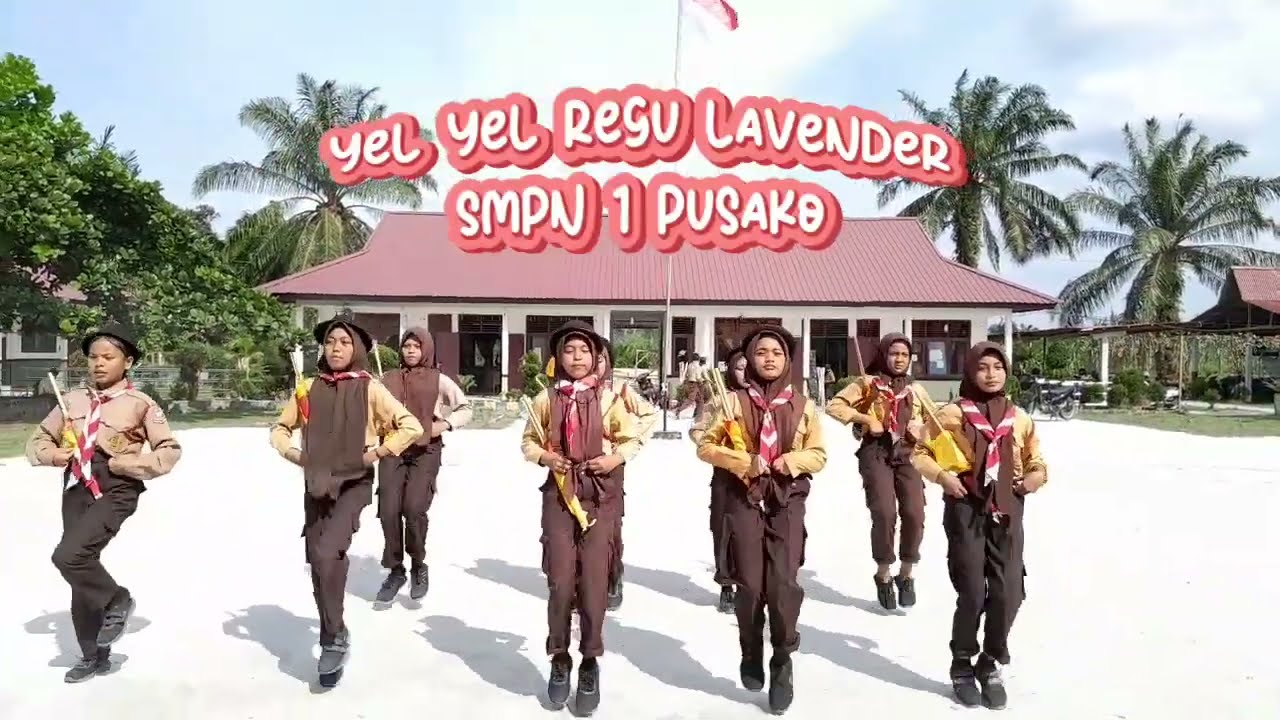 Penampilan yel yel oleh regu LAVENDER , semoga bisa menjadi Inspirasi 😀