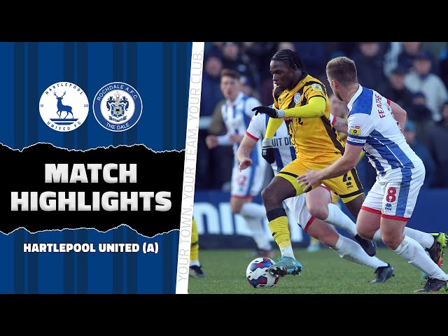 Preview  Hartlepool United (A) - News - Rochdale AFC