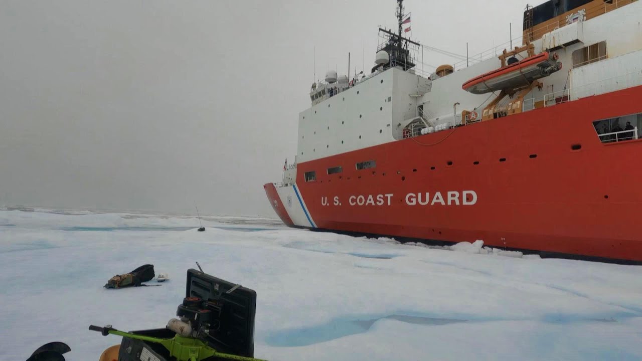 USCGC Healy (WAGB 20) conducts science missions in the Beaufort Sea