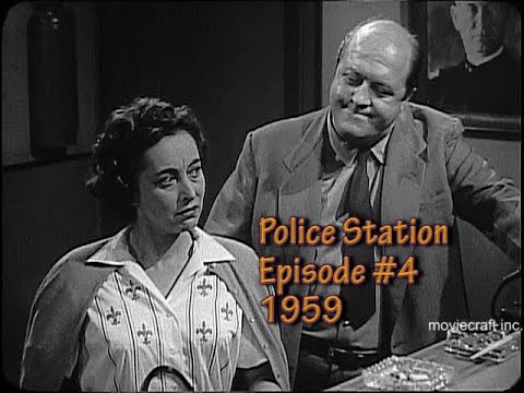 Police Station Episode 4 1959 A Wife Beater Molester Robbery Accomplice In The Police Station