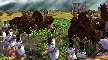 0 A.D. 4v4 | Hyper Aggressive Match on Edge Seas