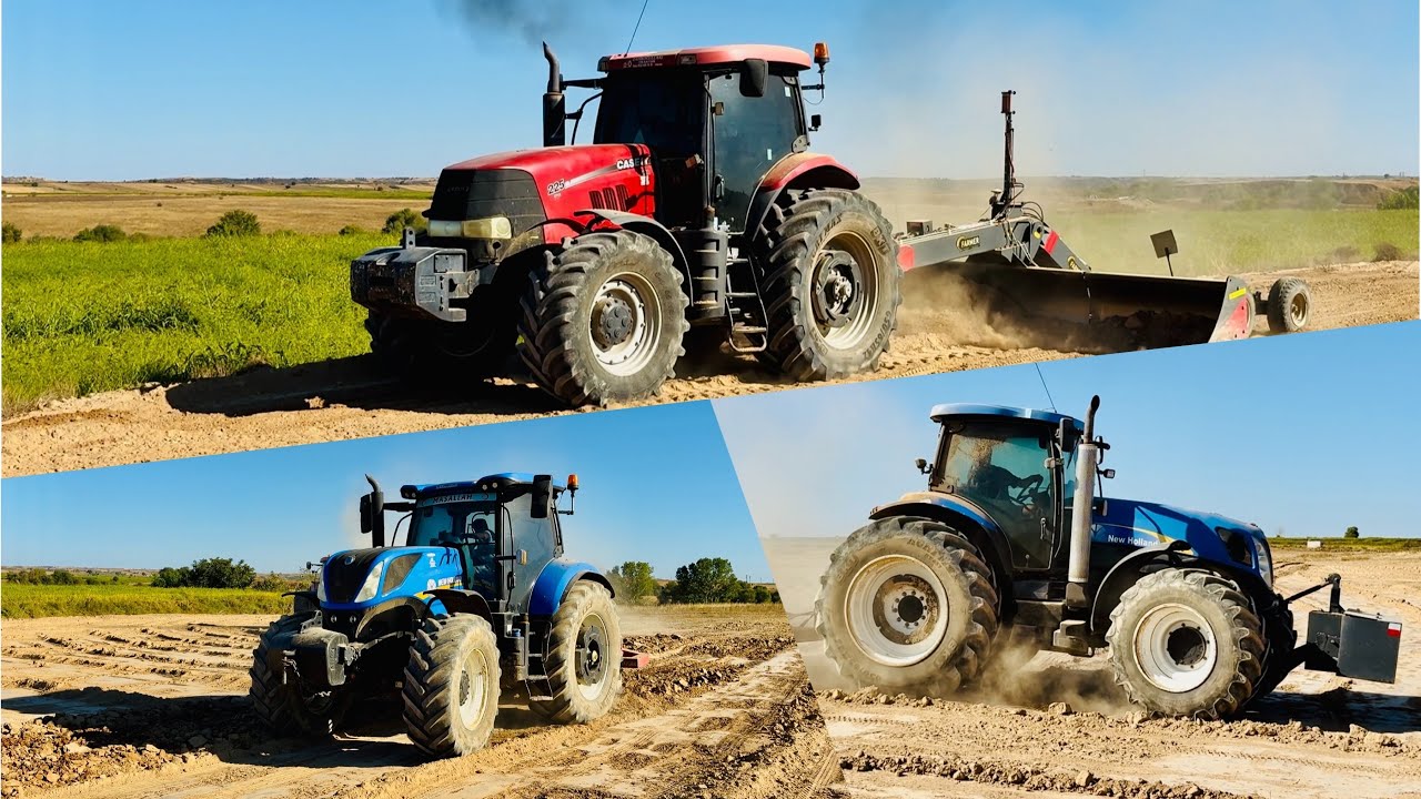 TESVİYE KRALLARI 💪 | CASE PUMA 225 & NEW HOLLAND T7.270 & T7060 & T6090