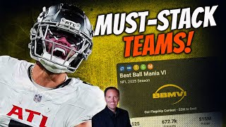 NFL MUST-STACK Teams To Help You Win Your Fantasy Football Leagues!