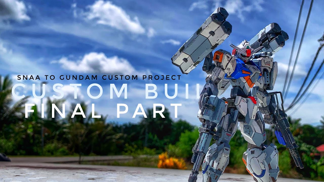 Kitbash Custom Build Project 1 | Turn SNAA 1/144 Model Kit To Gundam FINAL PART