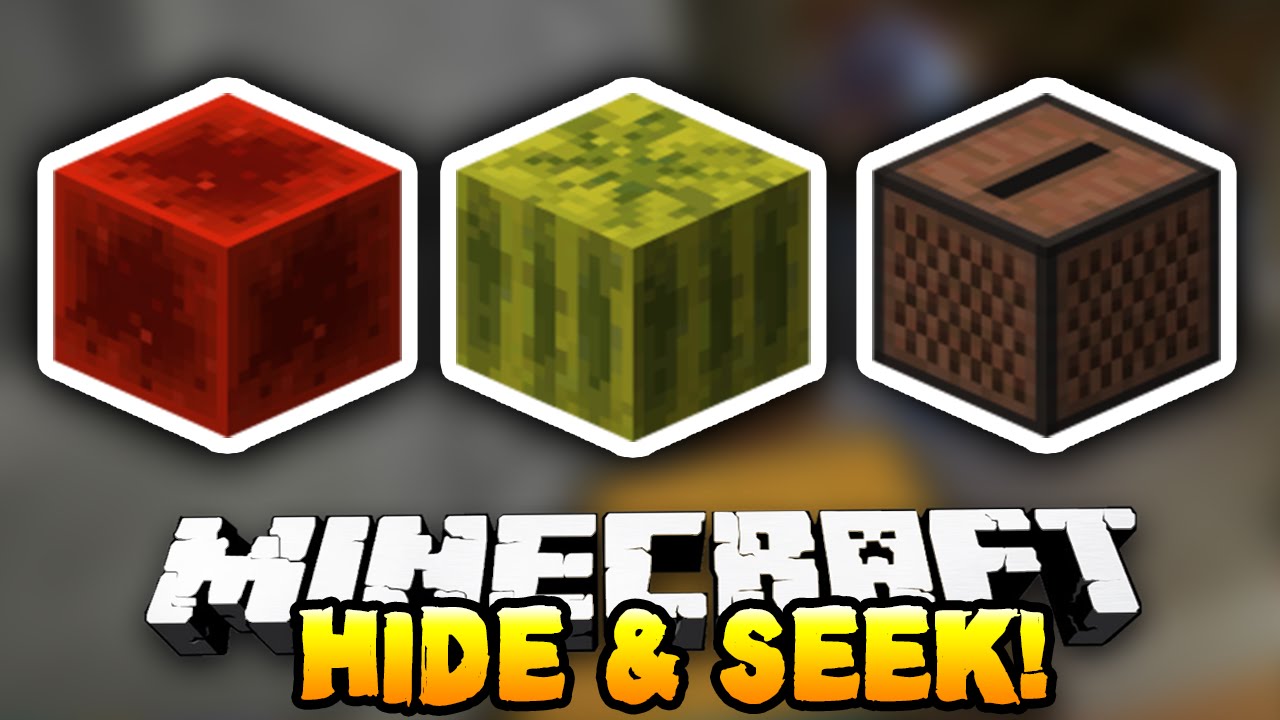 Minecraft - HIDE & SEEK! (Block Mini-Game) - w/ Preston 