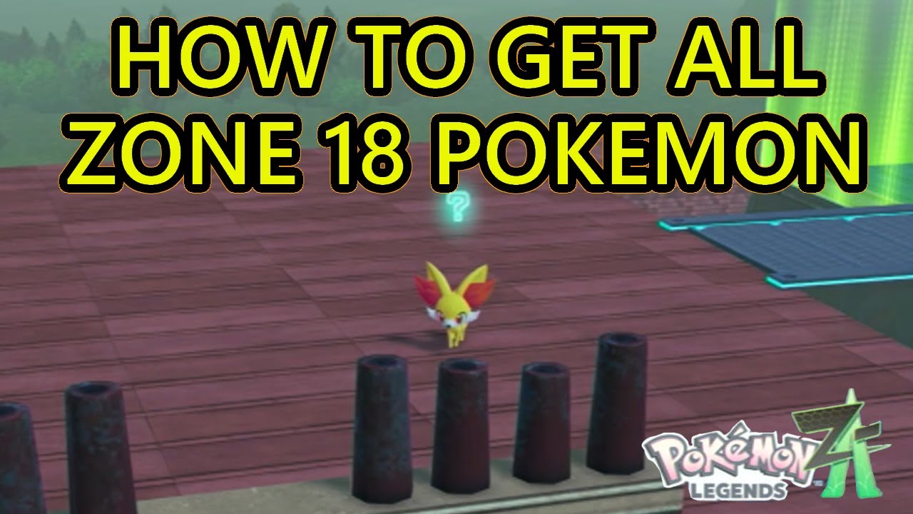 Pokemon Legends ZA All Wild Zone 18 Pokemon Locations. How to Get